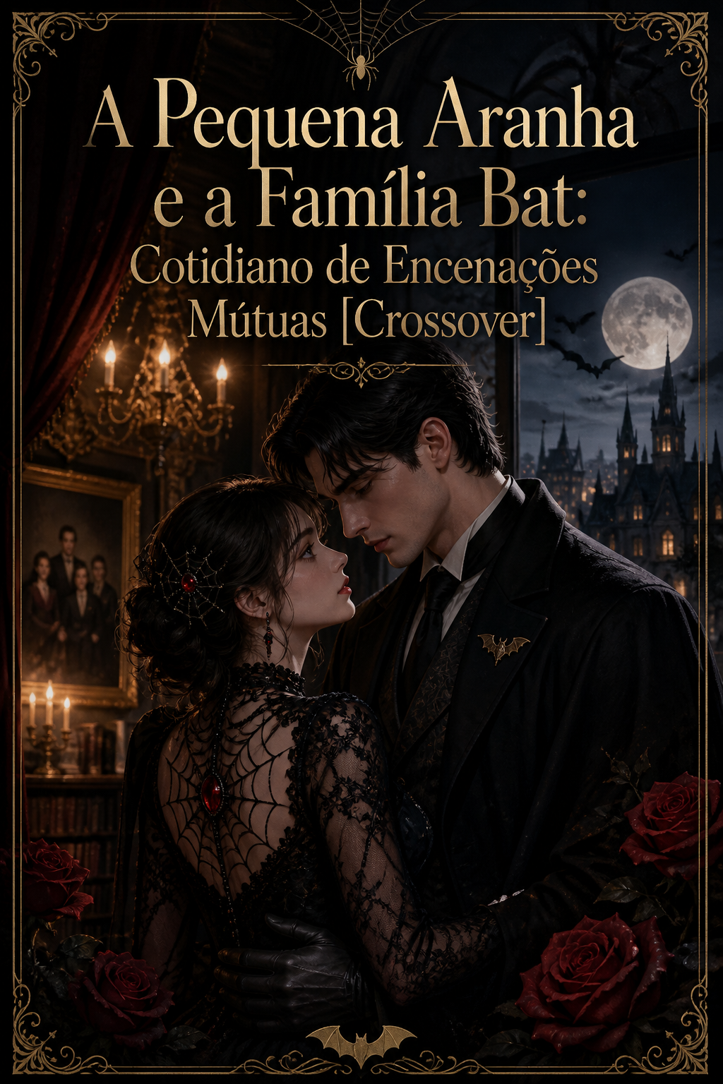 A Pequena Aranha e a Família Bat: Cotidiano de Encenações Mútuas [Crossover]