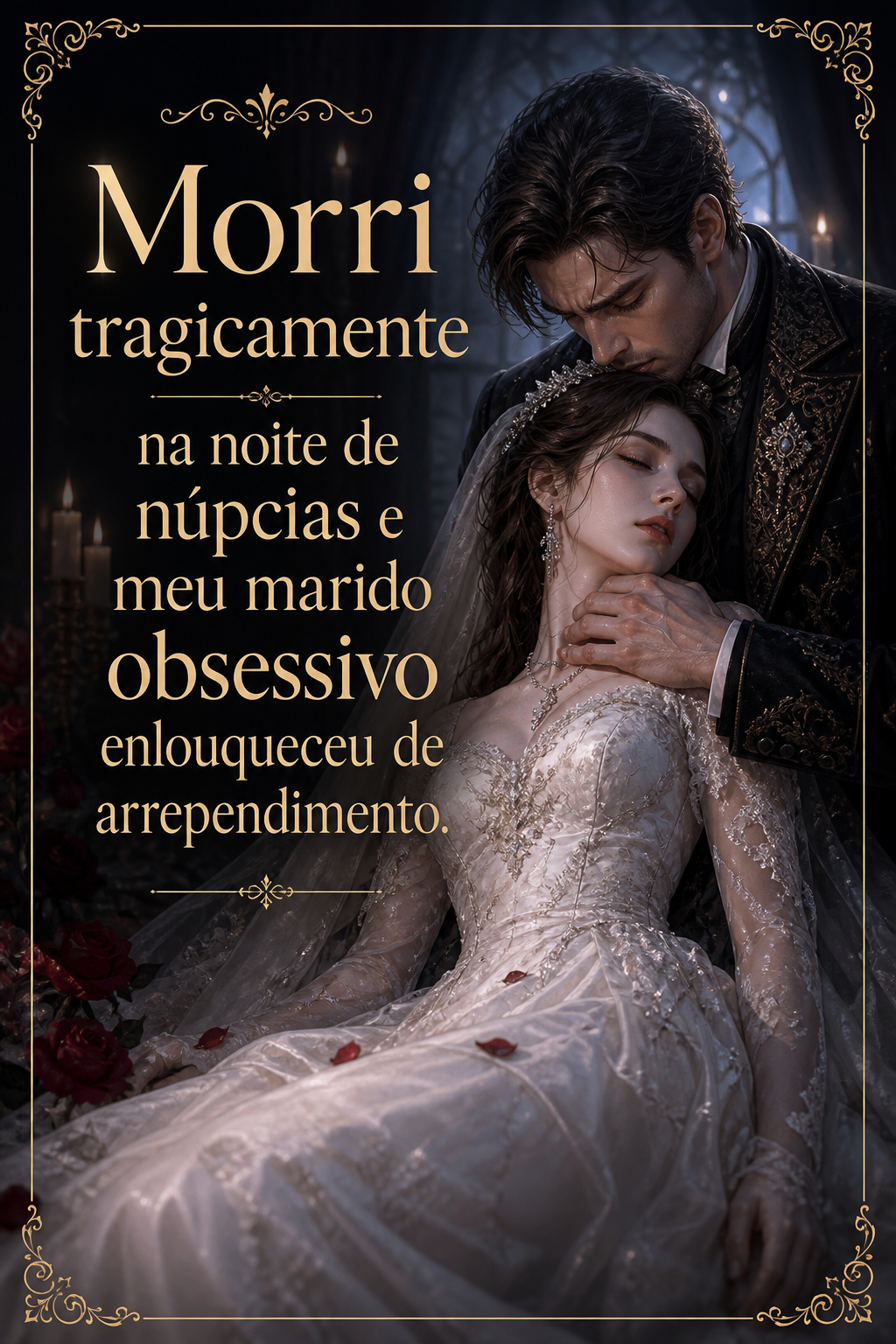 Morri tragicamente na noite de núpcias e meu marido obsessivo enlouqueceu de arrependimento.