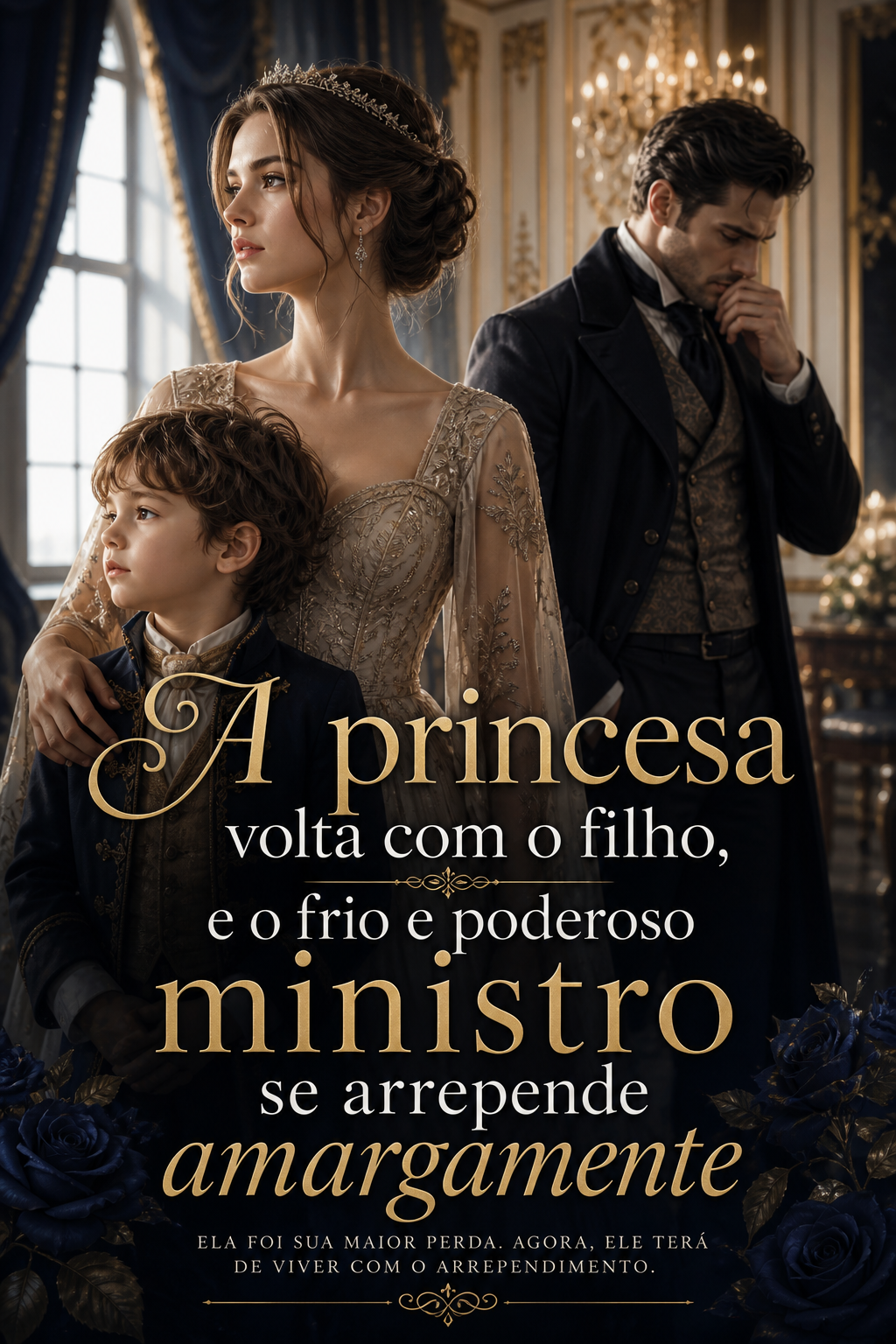 A princesa volta com o filho, e o frio e poderoso ministro se arrepende amargamente