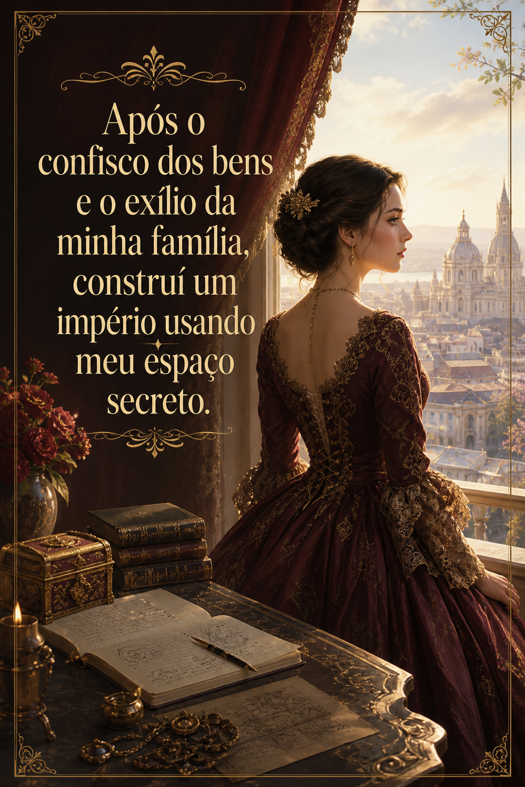 Após o confisco dos bens e o exílio da minha família, construí um império usando meu espaço secreto.