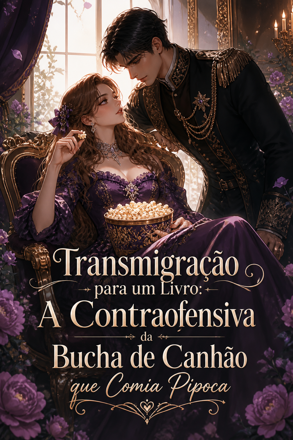 Transmigração para um Livro: A Contraofensiva da Bucha de Canhão que Comia Pipoca
